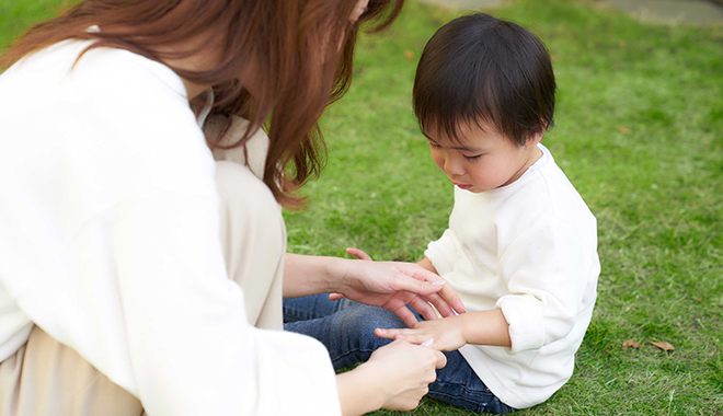 子どもの手荒れが増えている！すこやかハンドケア